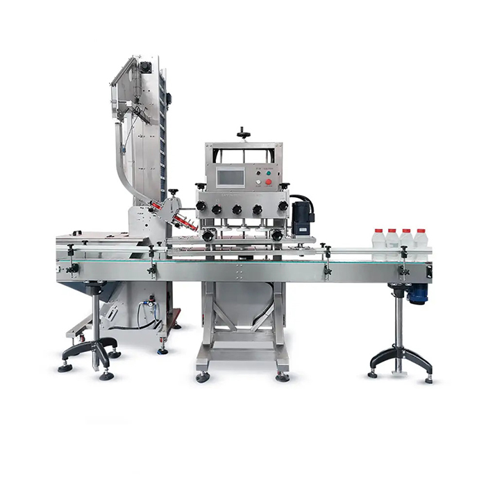 آلة كاب زجاجة المياه البلاستيكية التلقائي عالية السرعة كاب