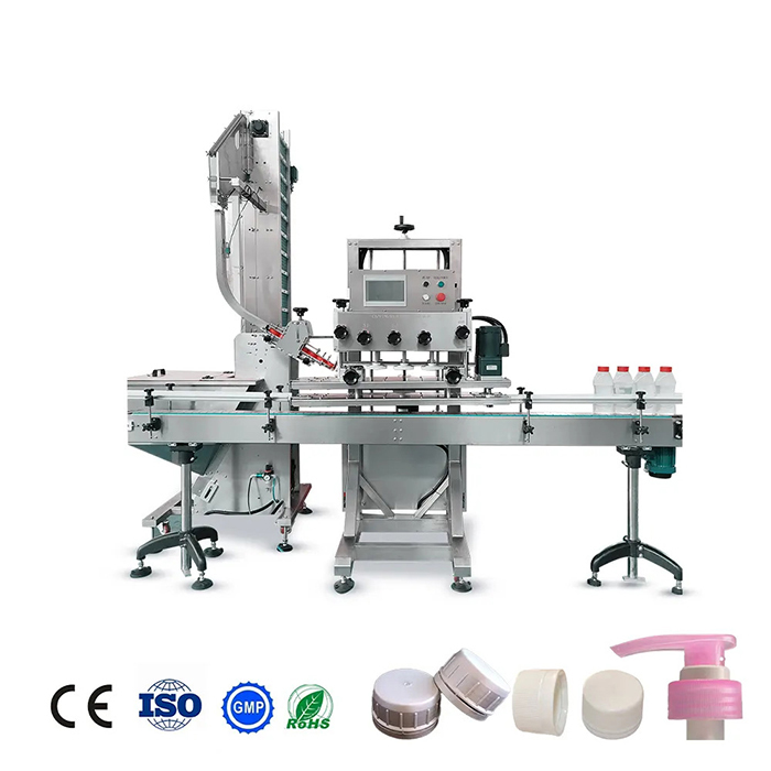 كامل تلقائي زجاج زجاجة آلة السد للشامبو