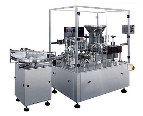 مسحوق جاف حقن ملء آلة