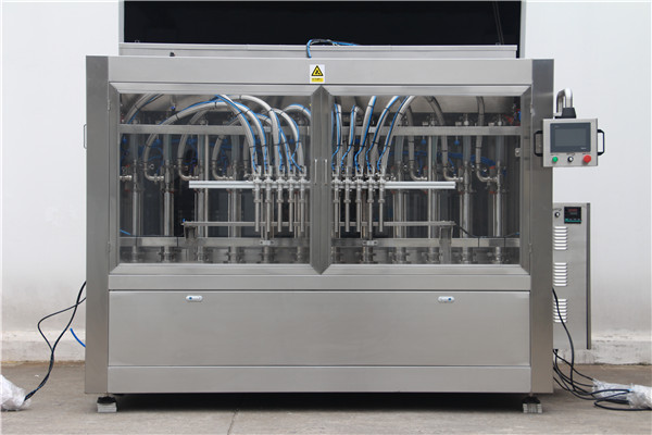 حجم كبير التلقائي زجاجة شامبو ملء آلة