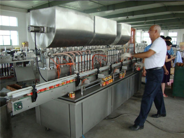 200-1000ml التلقائي ملء صلصة الصويا آلة