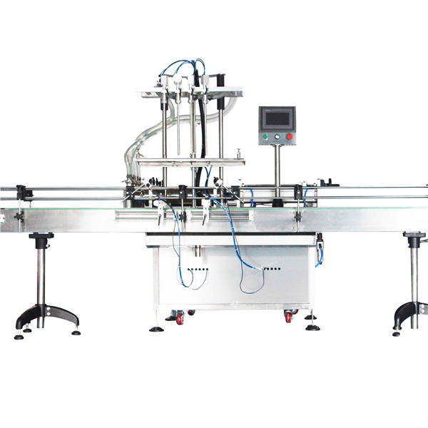 التلقائي 8 ، 10 ، 12 رؤساء غسول مكبس ملء آلة / حشو